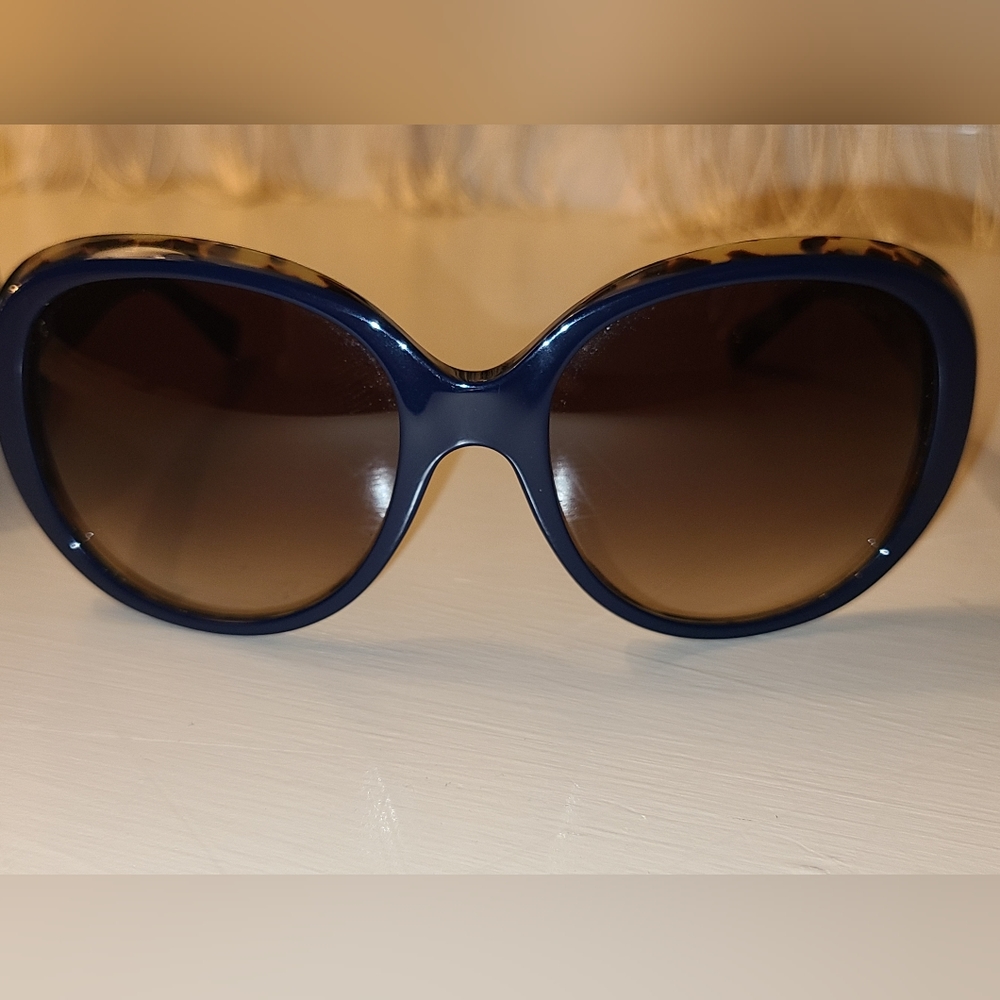 Coach Blue Turtoise Sunglasses